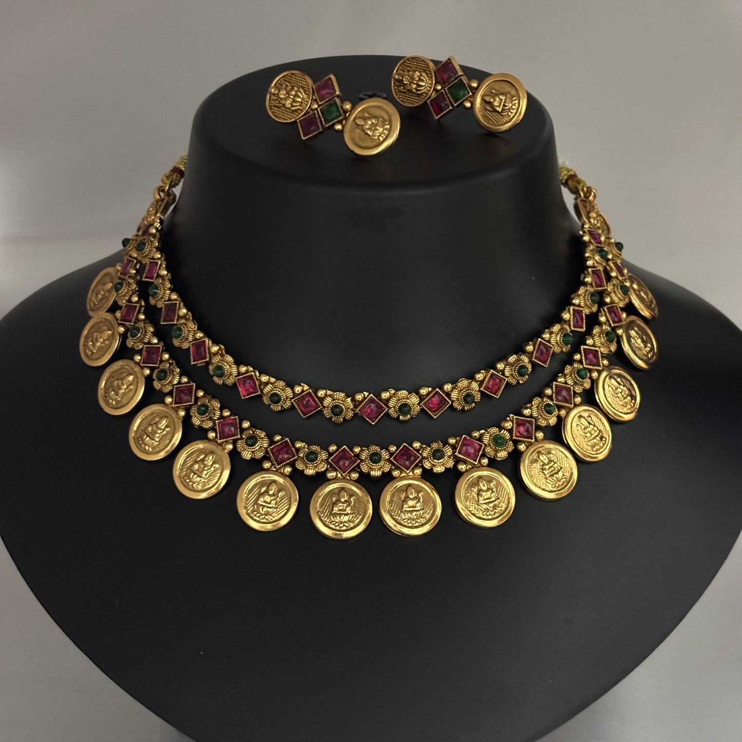 Antique Kaashu Necklace Set N_0141