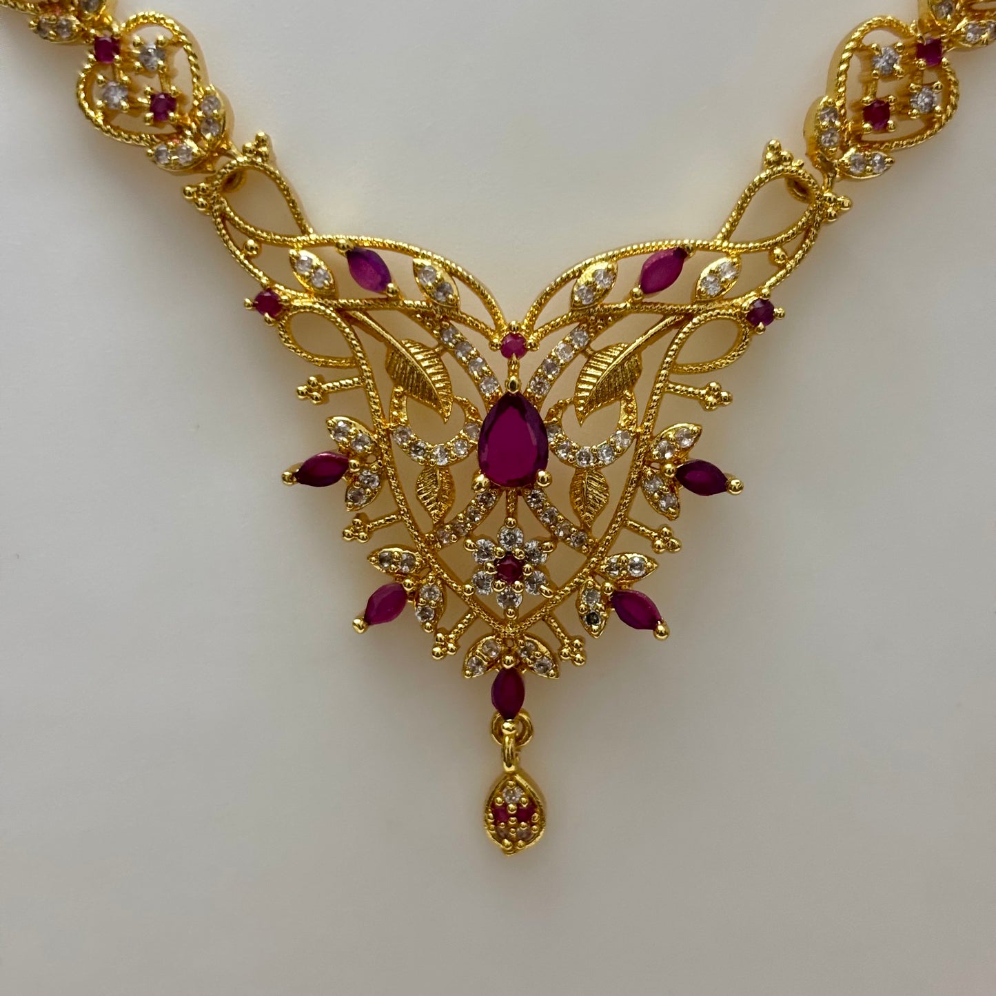 AD Stone Necklace N_0131