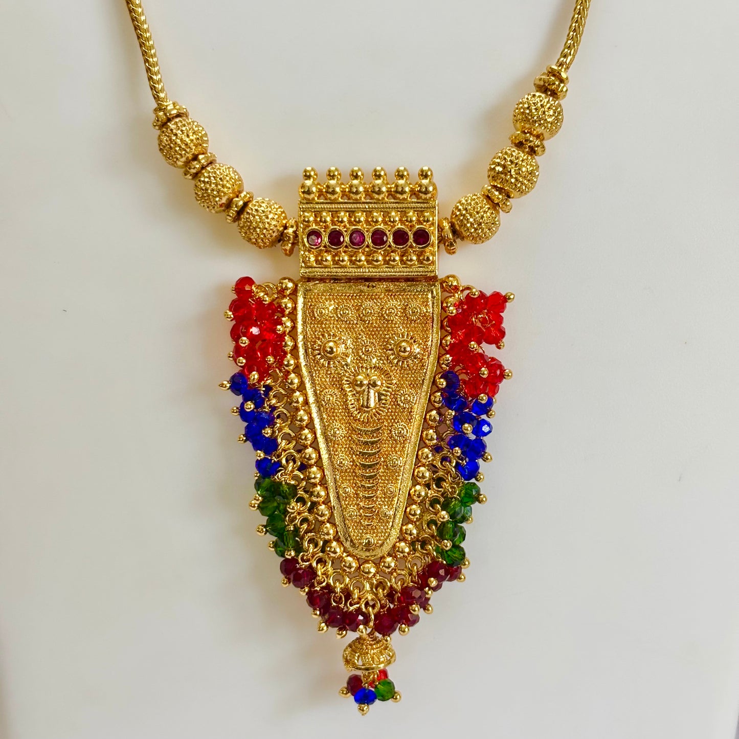 Nettipattam Chain Multicolor C_0182