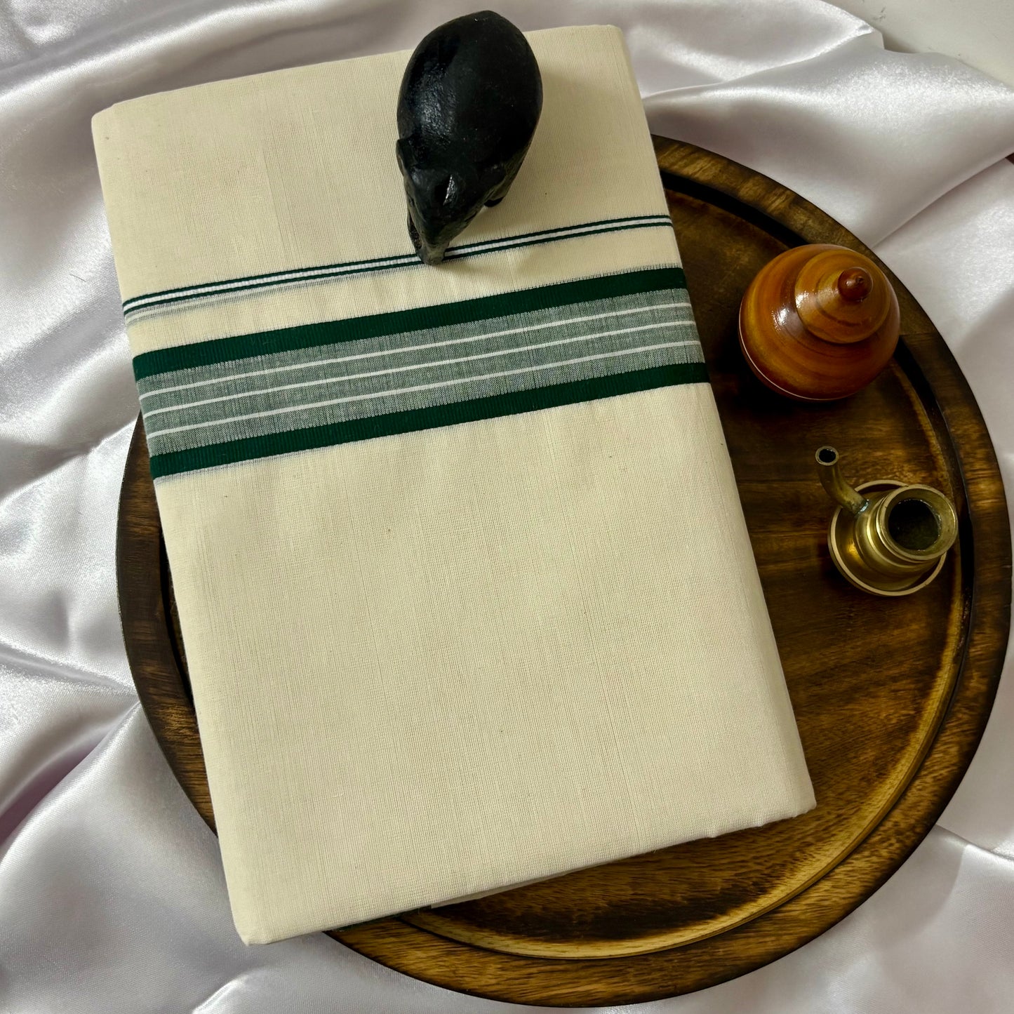 Dhothi cotton 2074F_Green