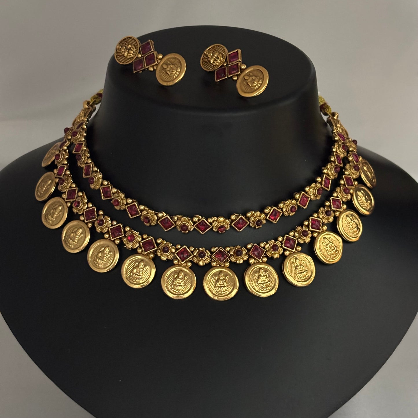 Antique Kaashu Necklace Set N_0141