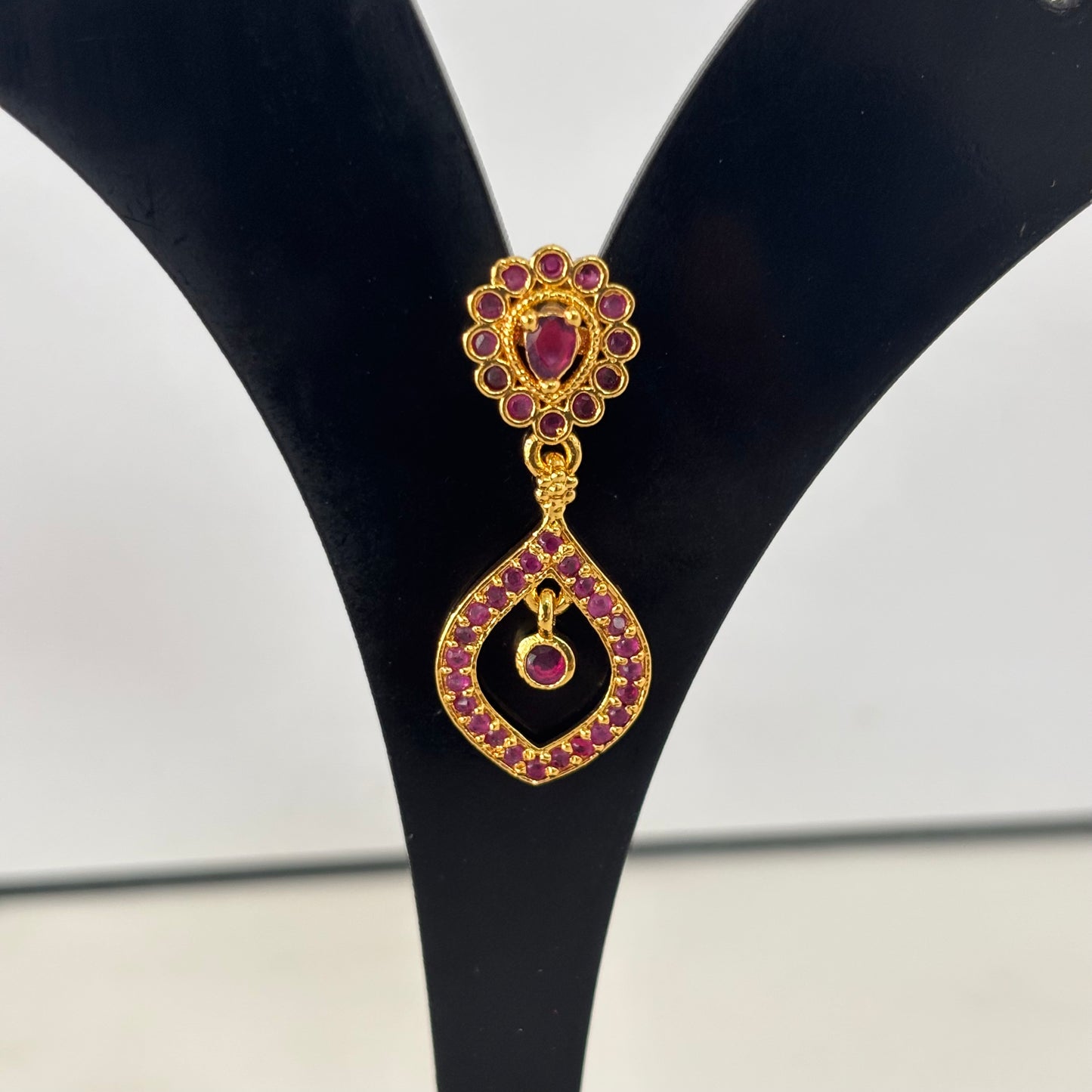 AD Stone Earrings E_0140