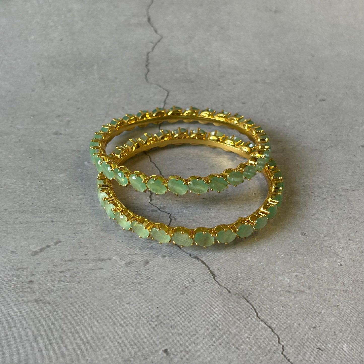 Crystal Bangles (Set of 2) B_0121