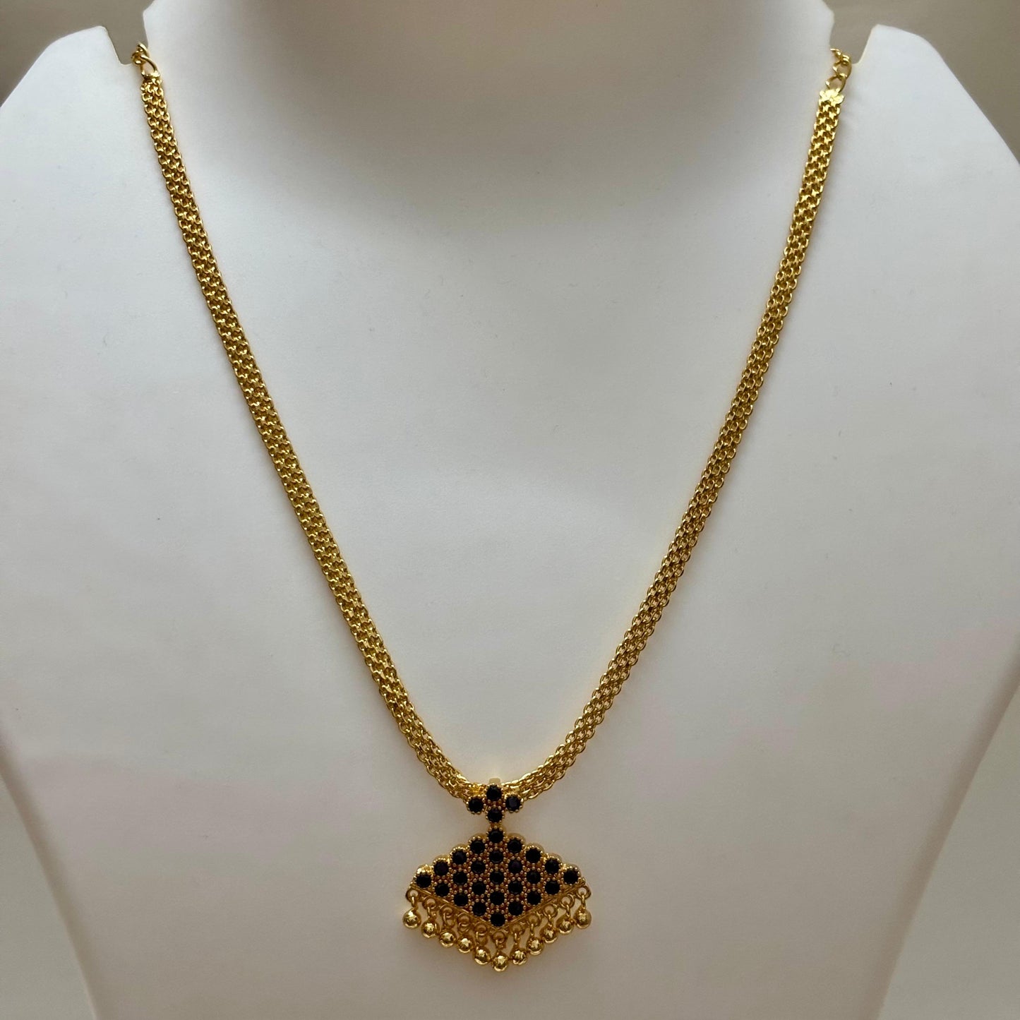 AD Stone Pendant Chain C_0122
