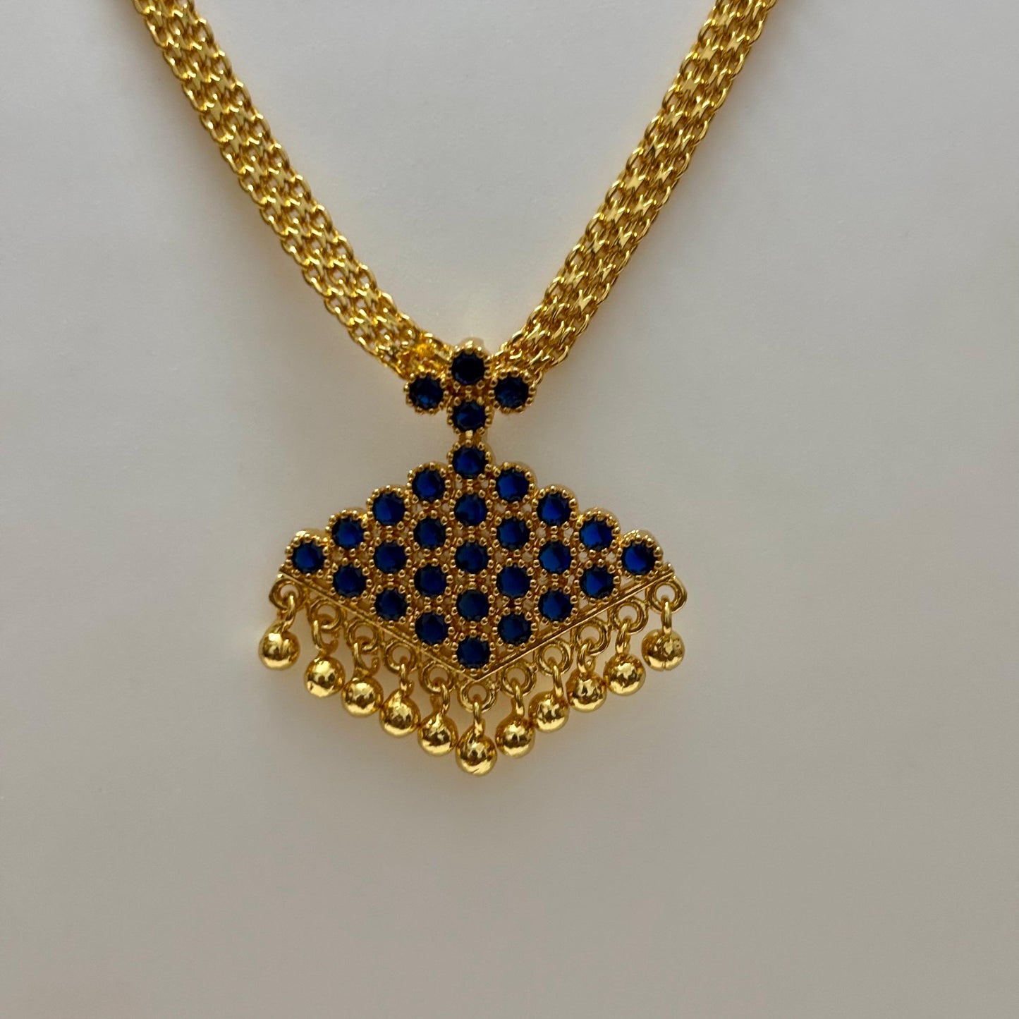 AD Stone Pendant Chain C_0122