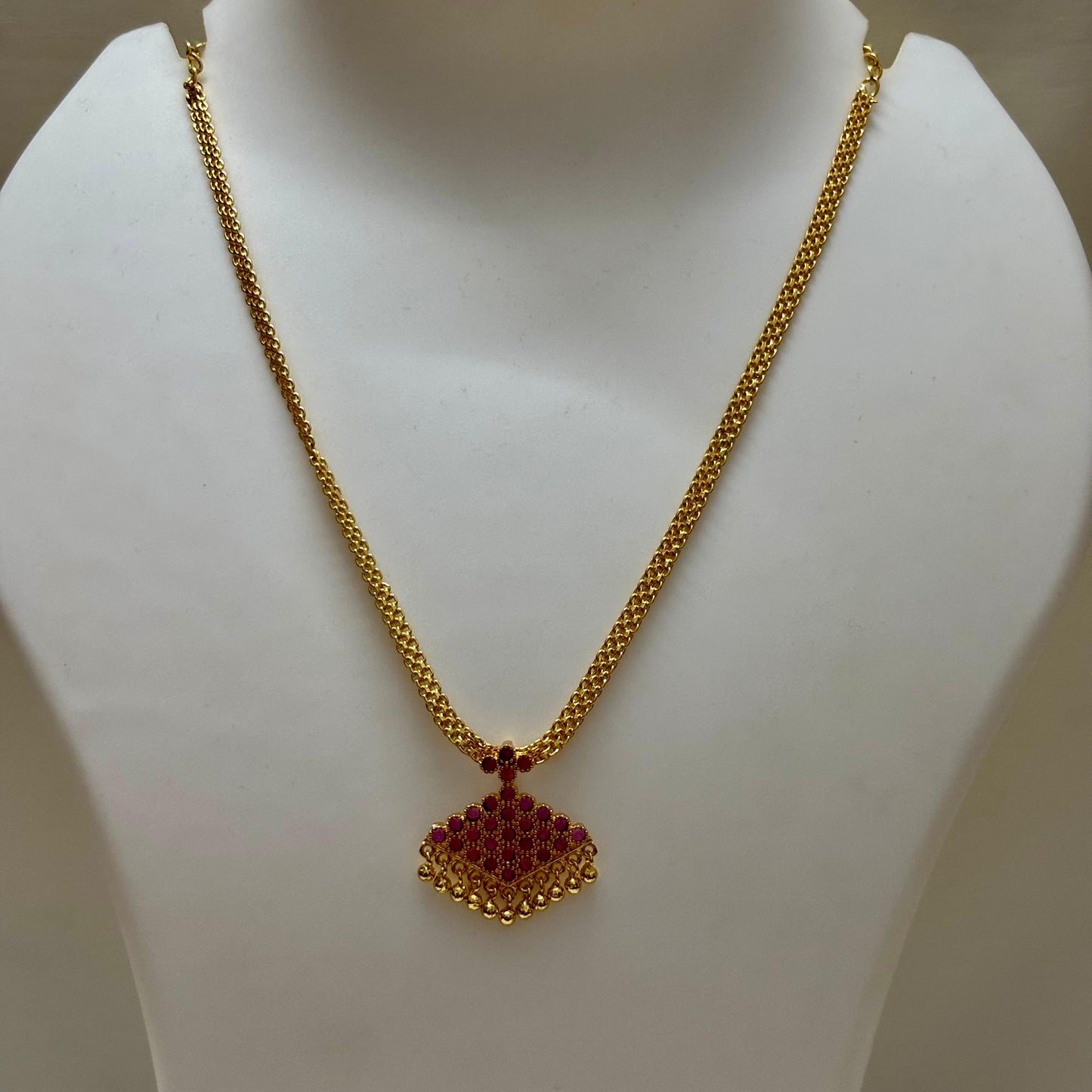 AD Stone Pendant Chain C_0122