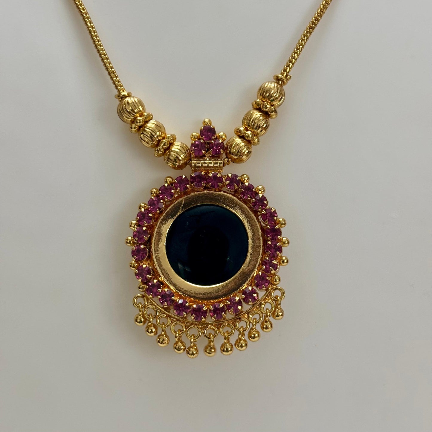 Traditional Palakka Pendant Chain C_0140