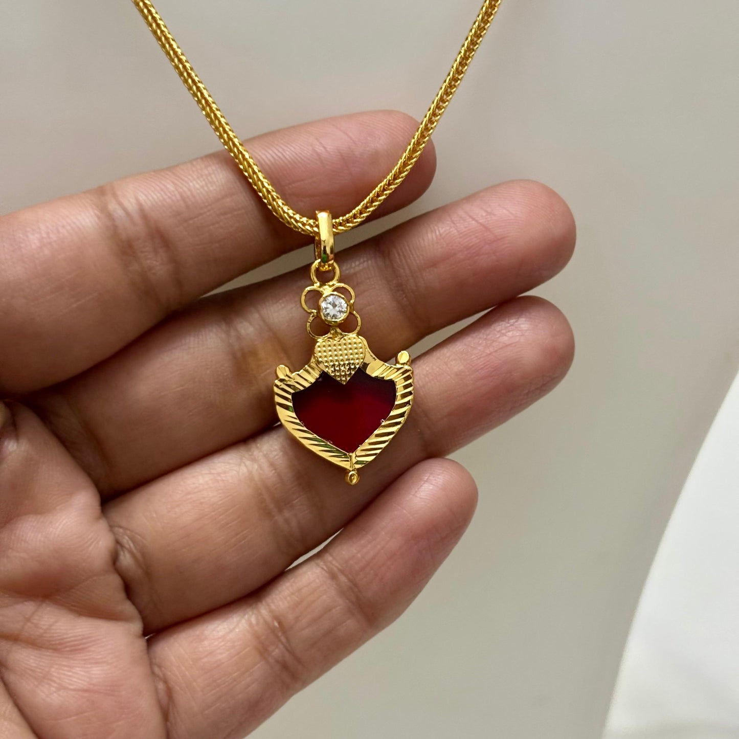 Simple Palakka Design Chain C_0148