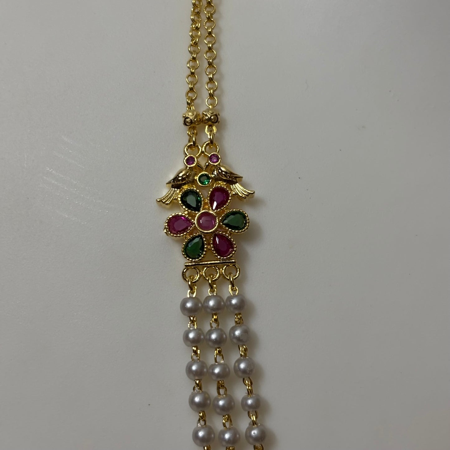 Multicolour Multilayered Beads Chain N_0132