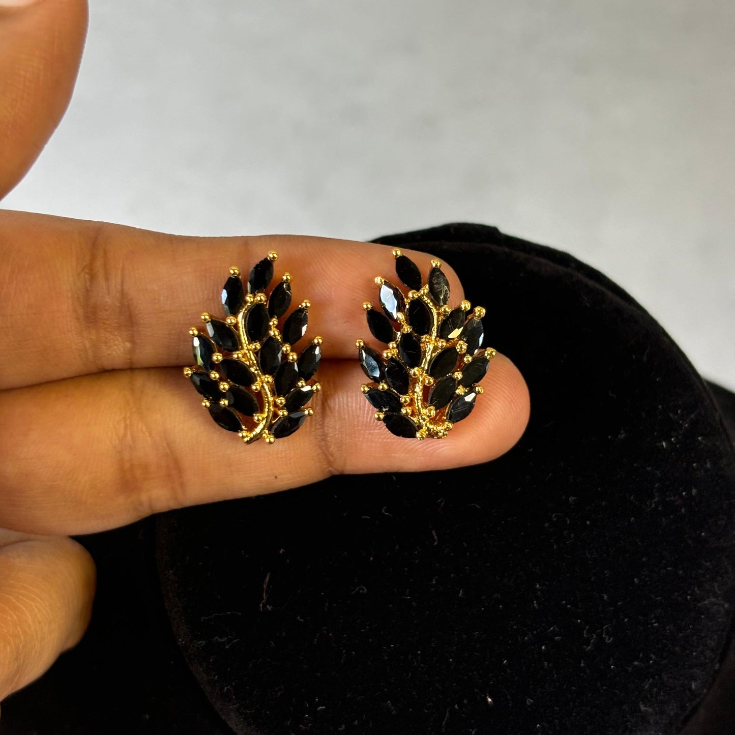 Leaf Earstuds E_0119