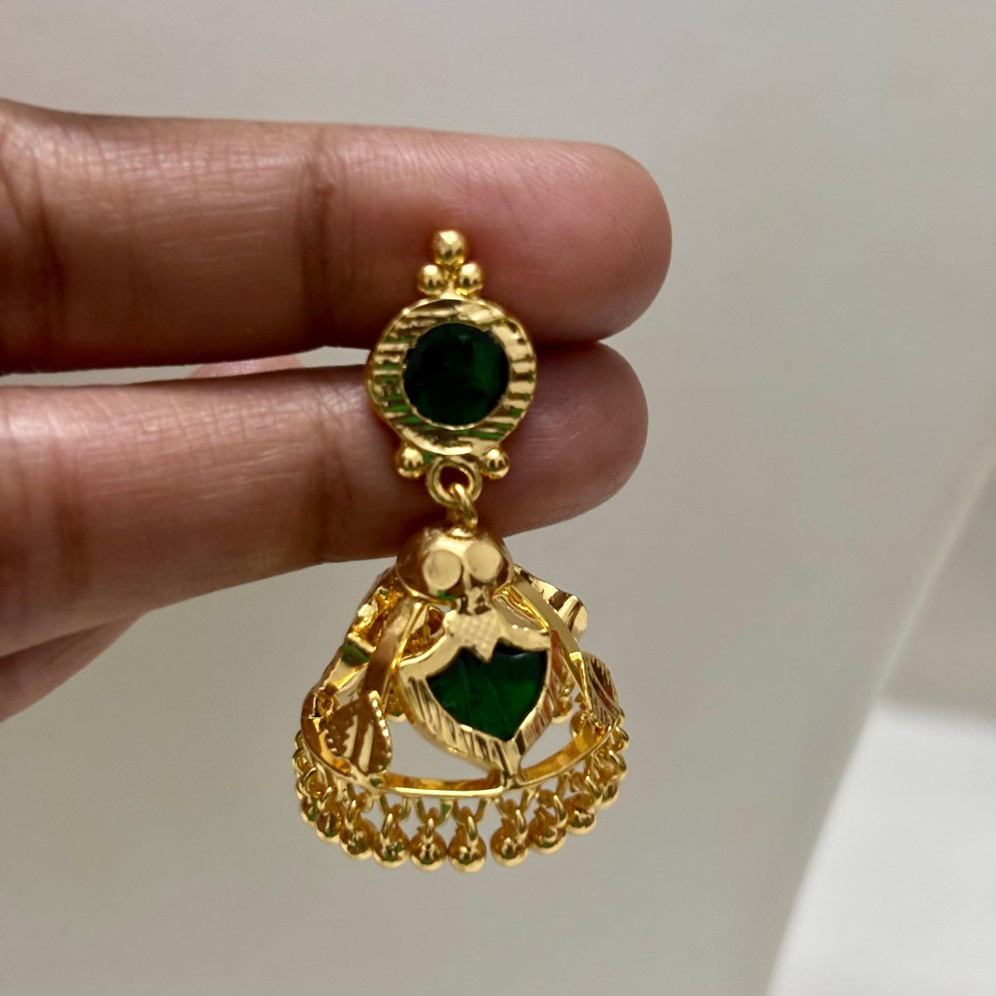 Palakka Jhumka E_0128