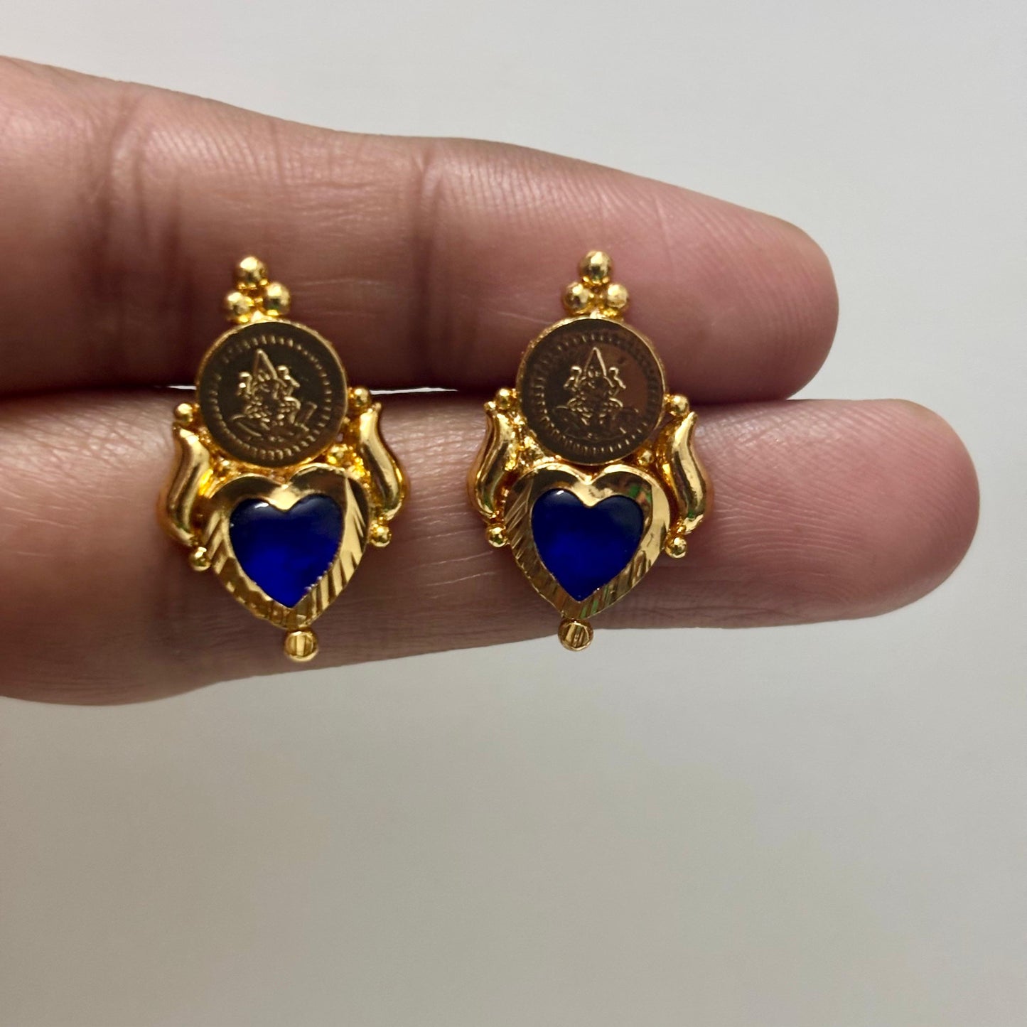 Traditional Palakka Earstud E_0134