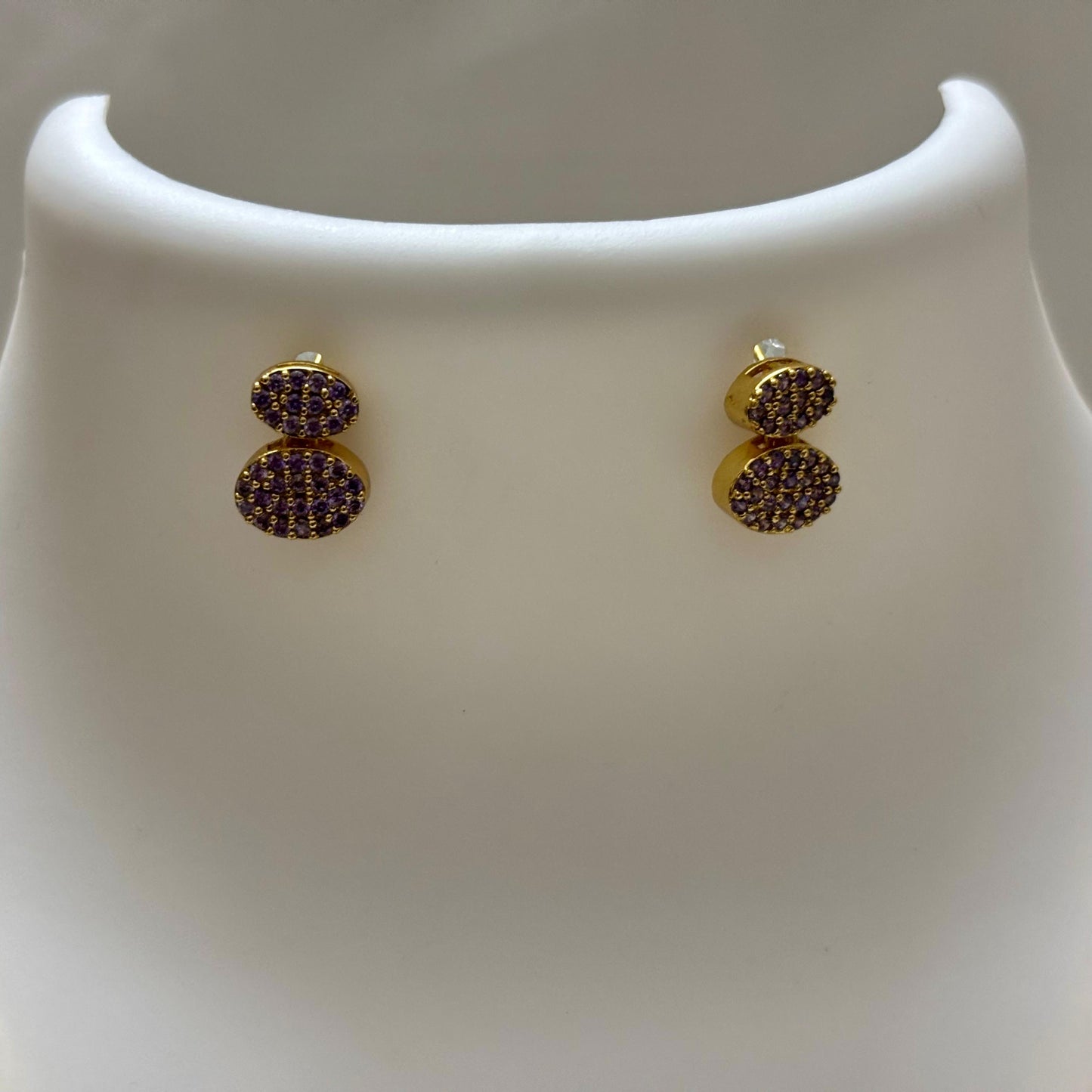 AD Stone Necklace Set N_0107