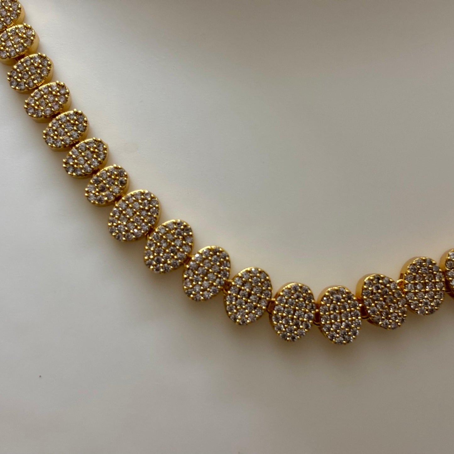 AD Stone Necklace Set N_0107