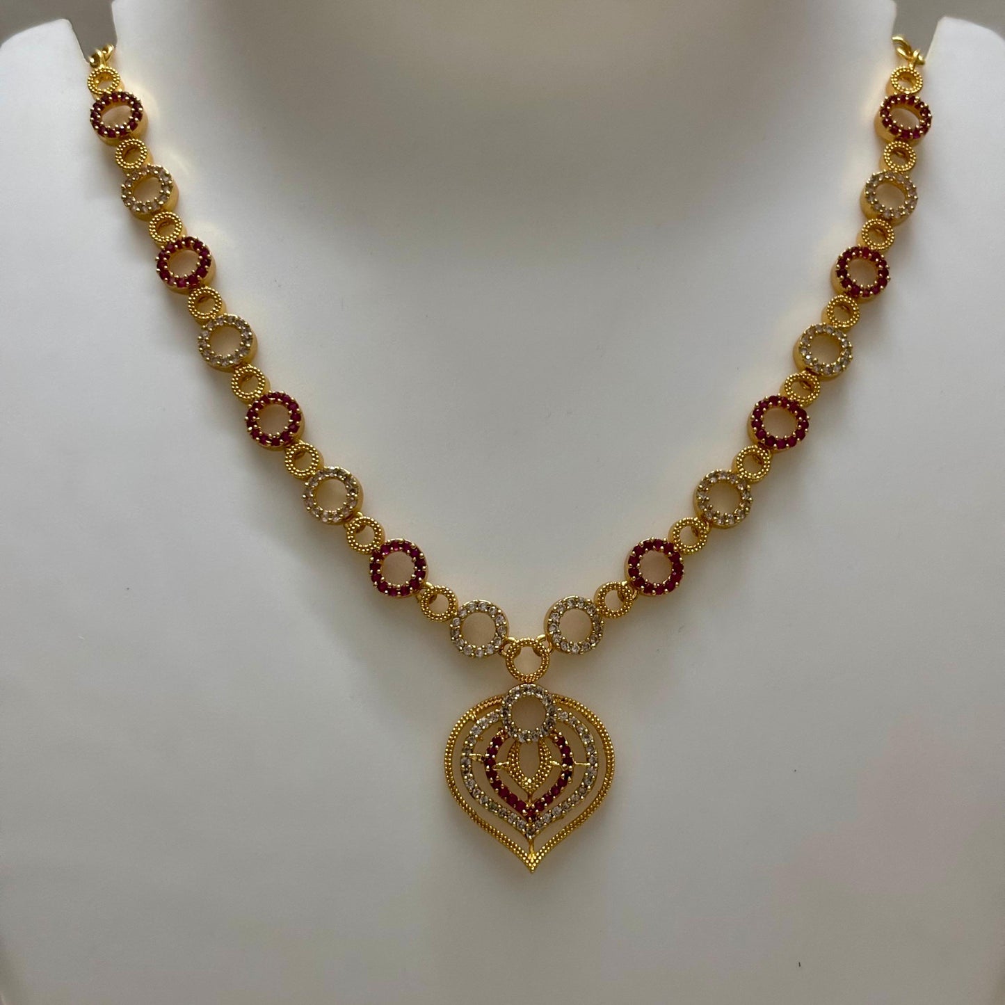 AD Stone Necklace N_0112