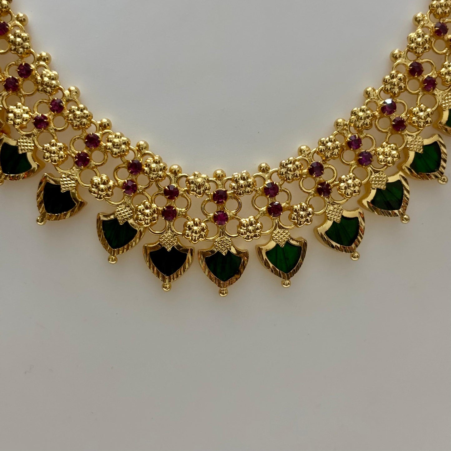Traditional Palakka Necklace N_0122