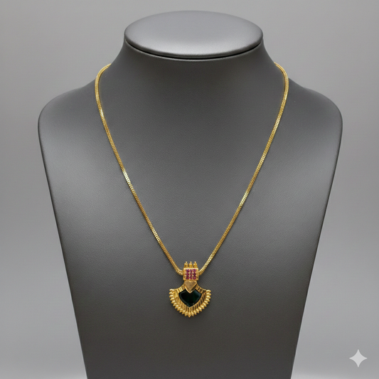 Traditional Palakka Chain Green C_0199