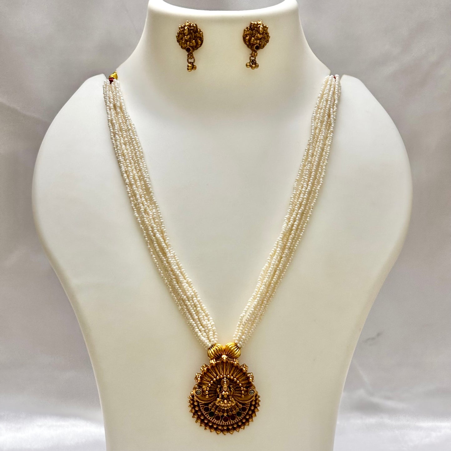 Multilayered Beads Necklace Set N_0156