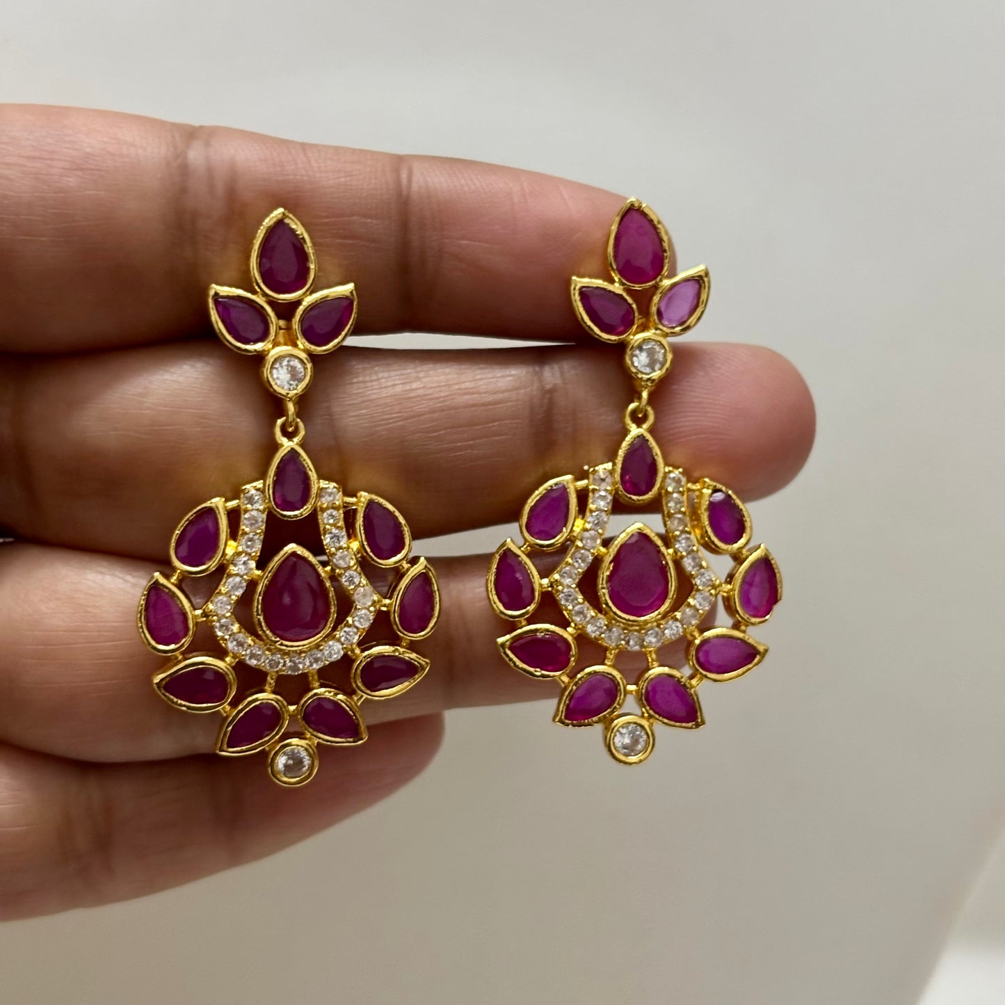 AD Stone Earrings E_0143