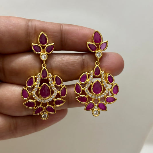 AD Stone Earrings E_0143