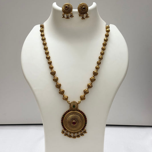 Antique Haram Necklace Set  N_0147