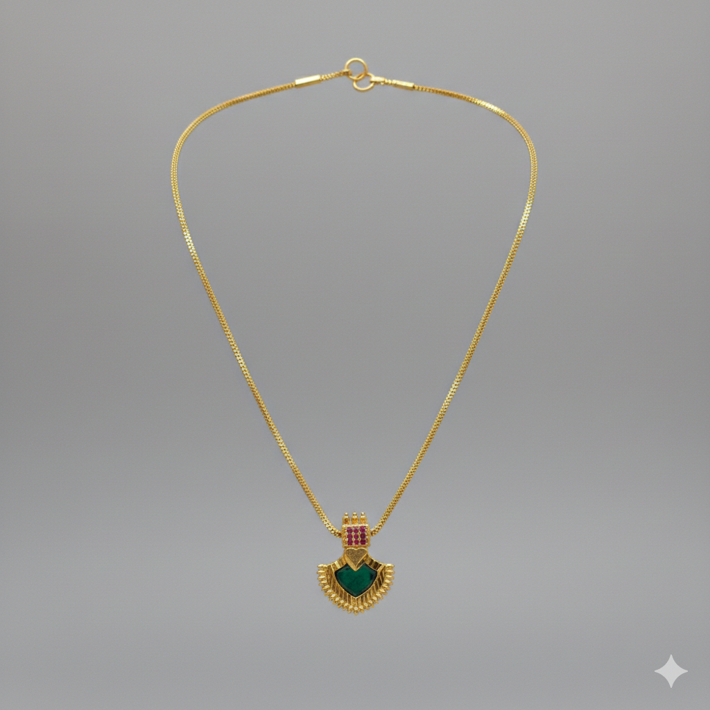 Traditional Palakka Chain Green C_0199