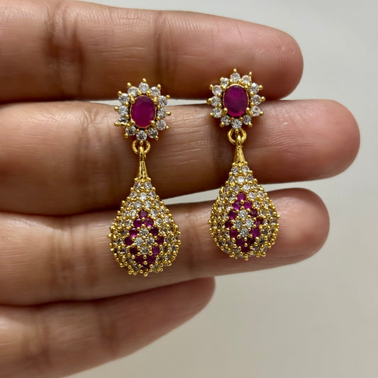 AD Stone Earrings E_0139