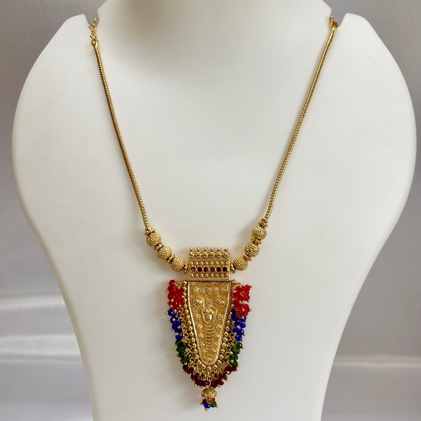 Nettipattam Chain Multicolor C_0182