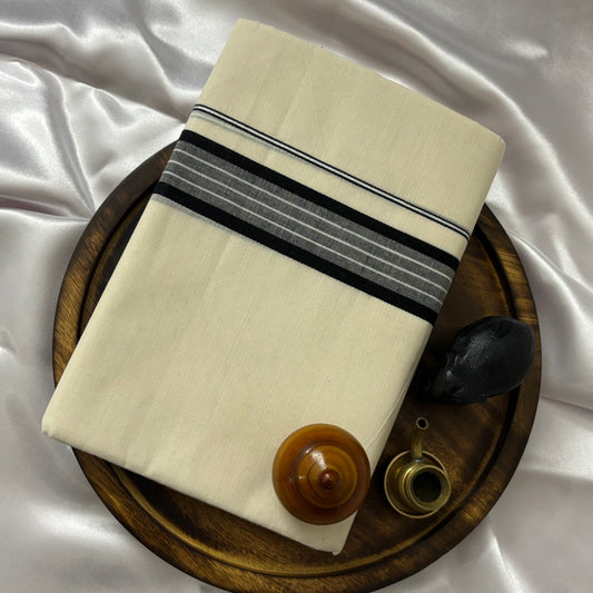Dhothi cotton 2074F_Black