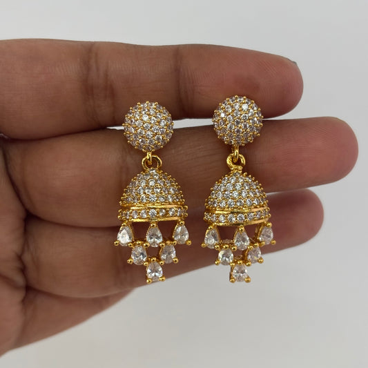 Half Bell Earrings E_0147