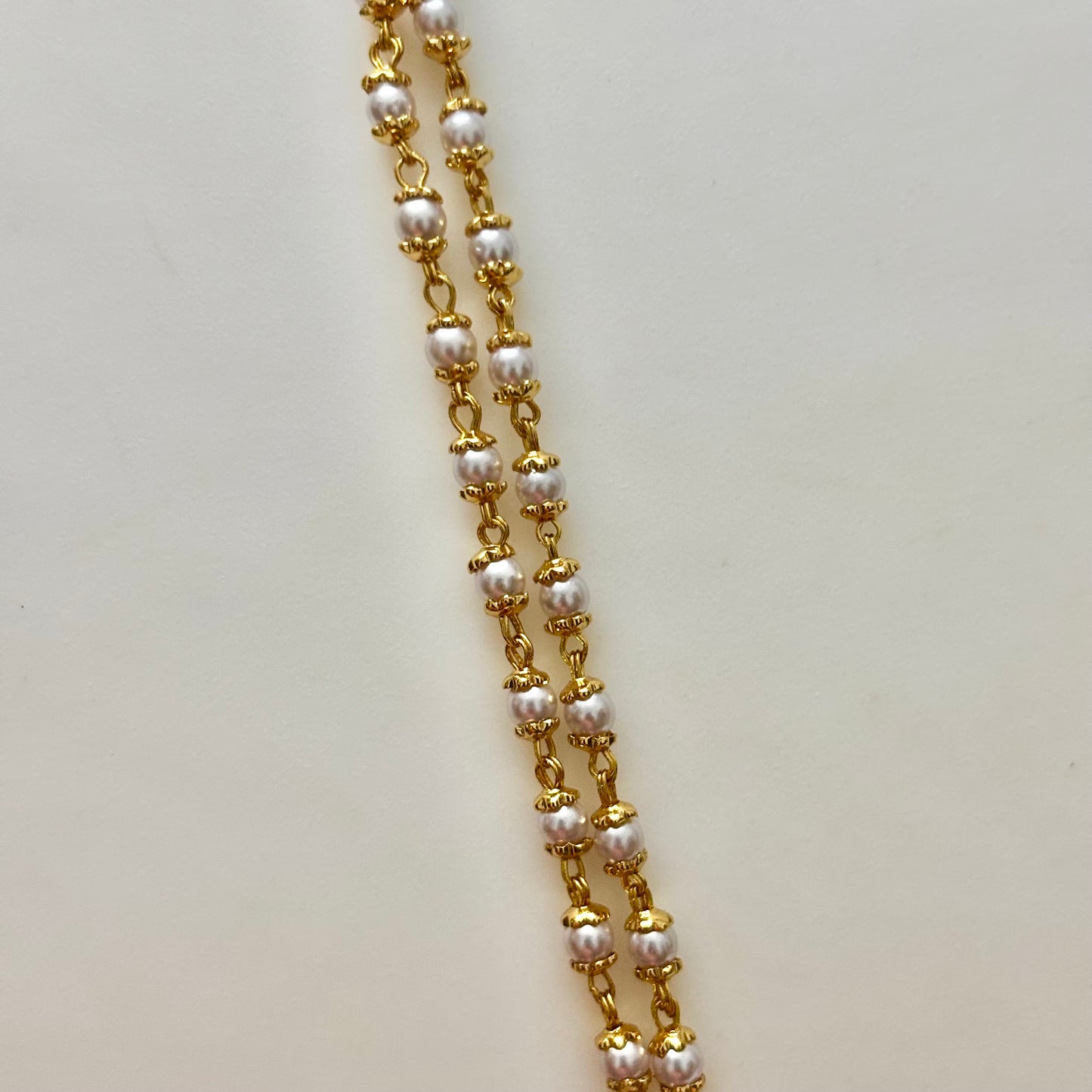 Lakshmi Pendant Beads Chain C_0190