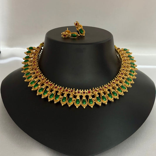Antique Traditional Necklace Set  N_0148