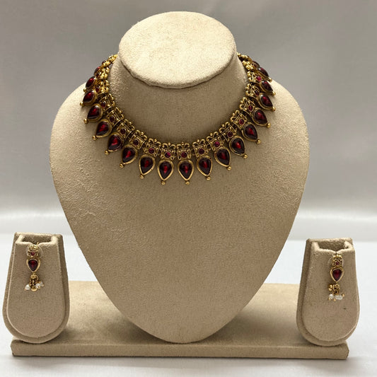 Antique Traditional Necklace Set  N_0149