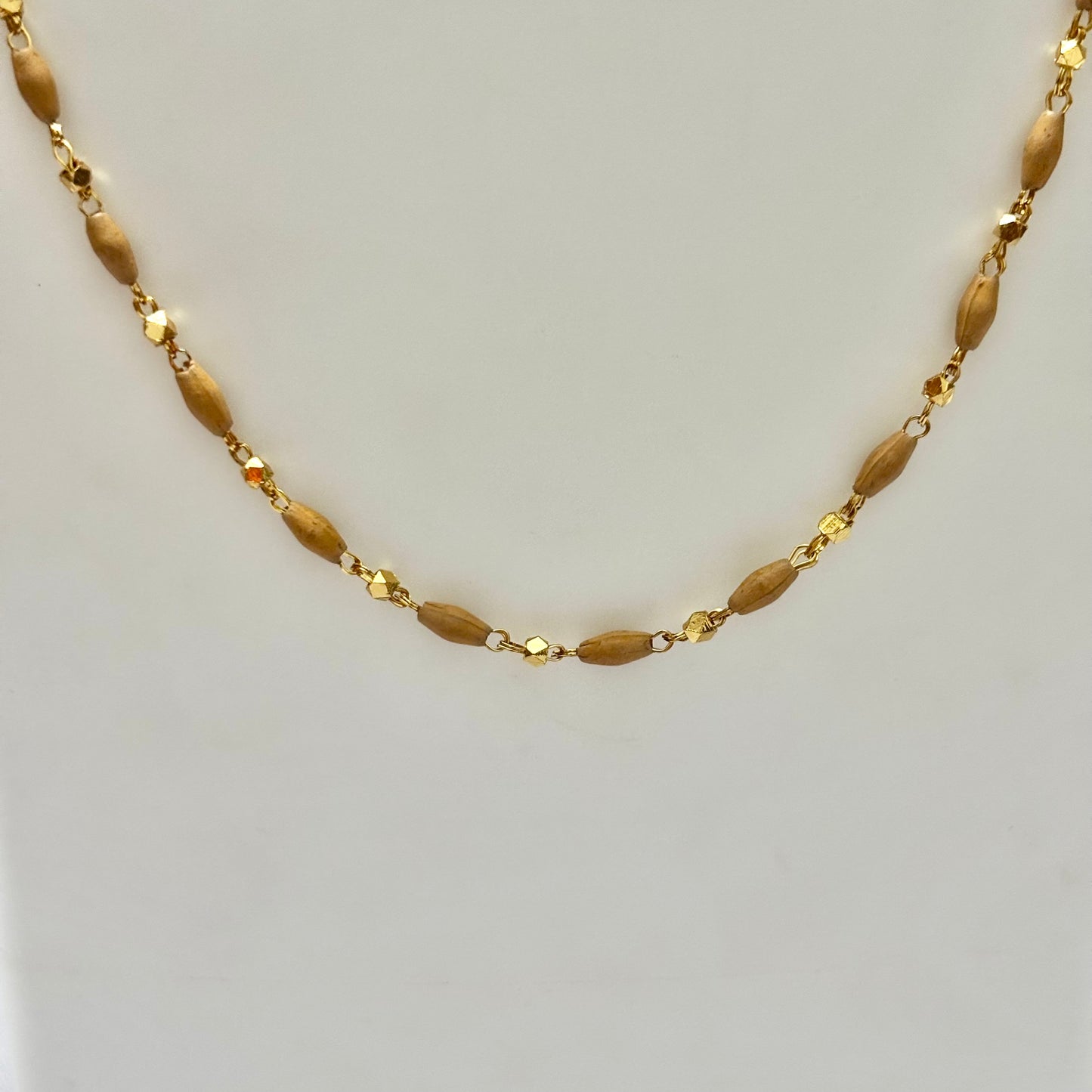 Single Layered Beads Sandal Chain C_0197