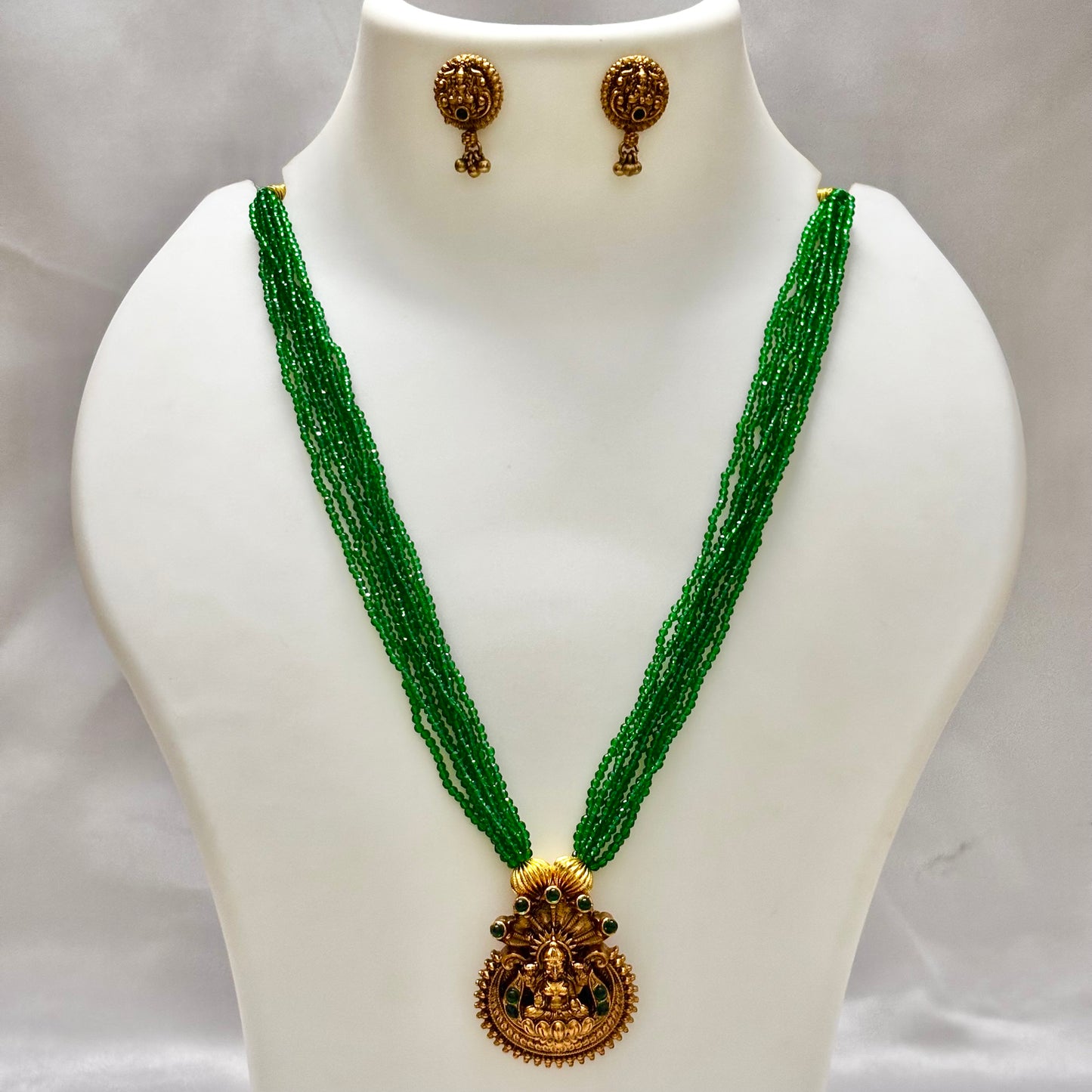 Multilayered Beads Necklace Set N_0156