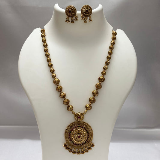 Antique Haram Necklace Set  N_0146