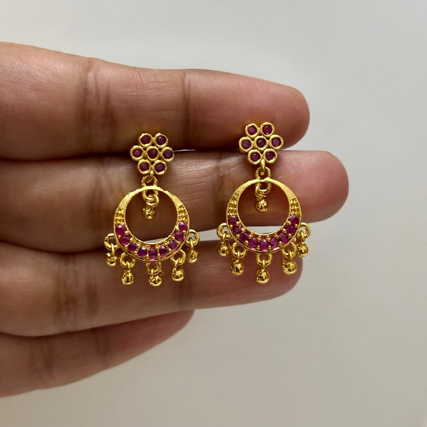 AD Stone Earrings E_0148