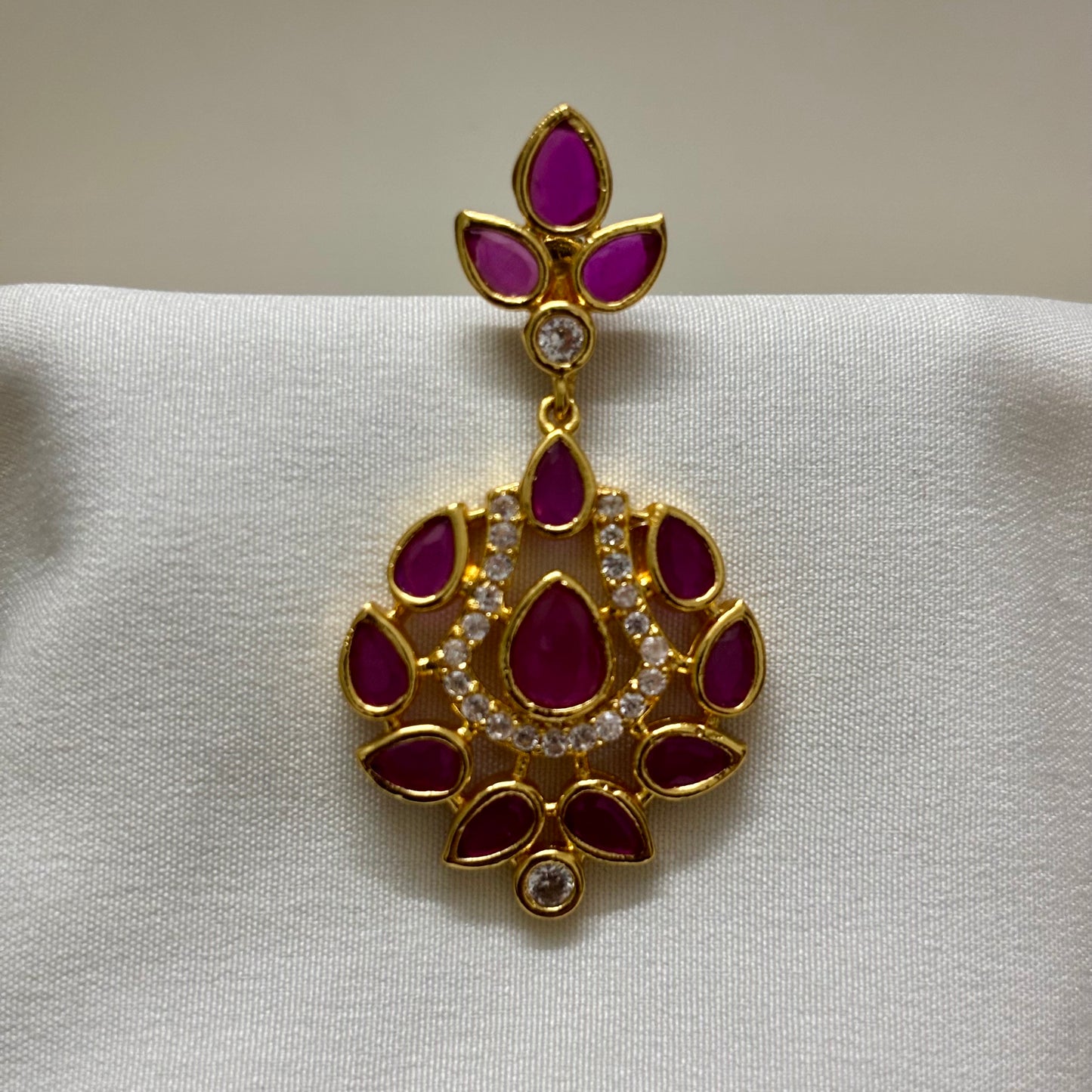 AD Stone Earrings E_0143