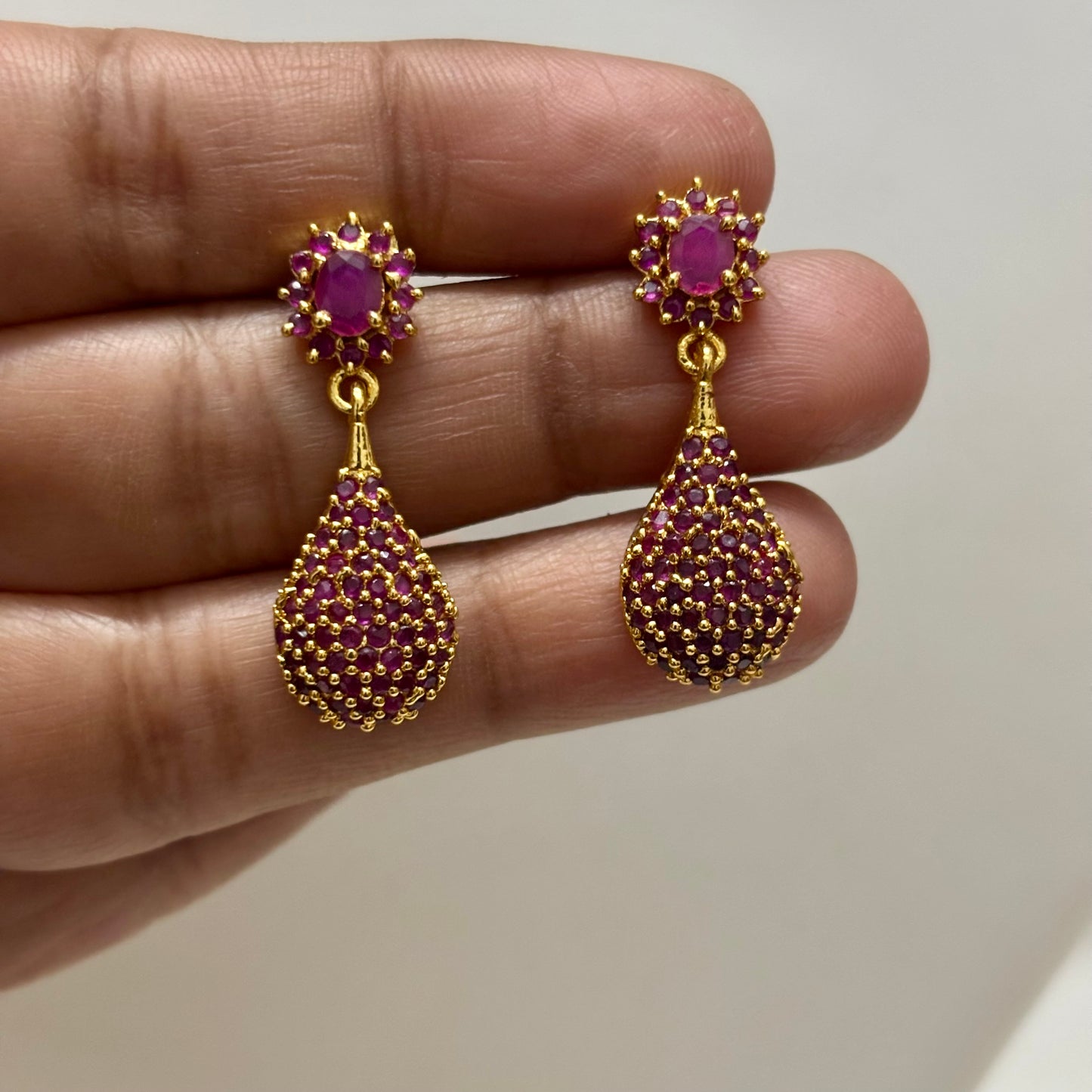 AD Stone Earrings E_0139