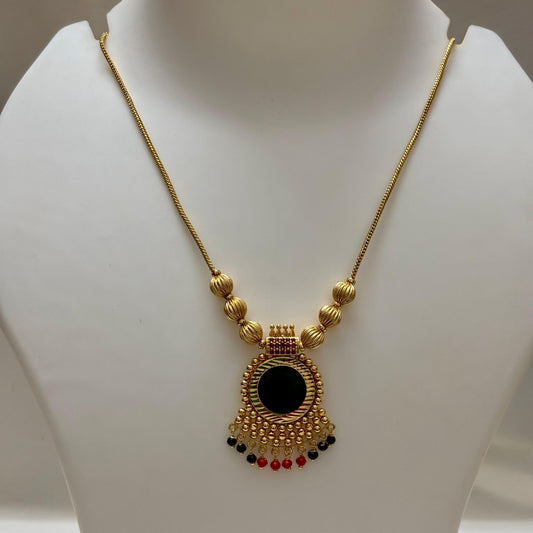 Traditional Pendant Chain Multicolour Beads C_0149