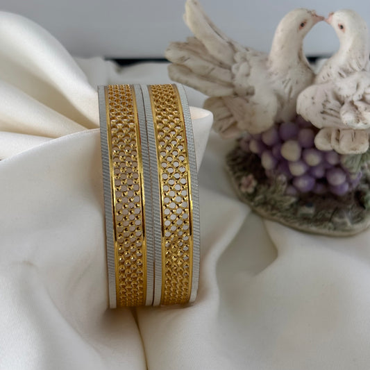Dual Tone Bangles ( Single ) B_0137