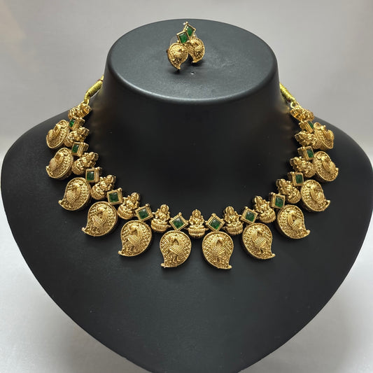 Antique Manga Design Necklace Set N_0155