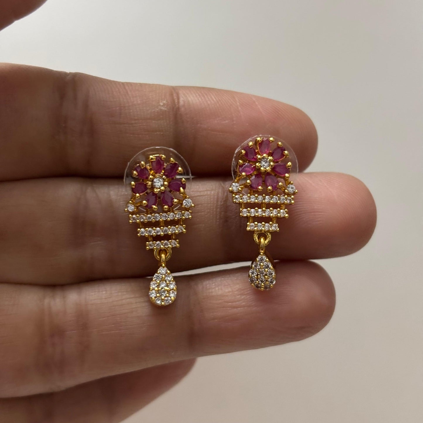 AD Stone Earstud E_0102