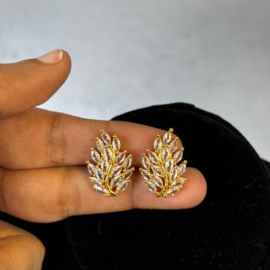 Leaf Earstuds E_0119