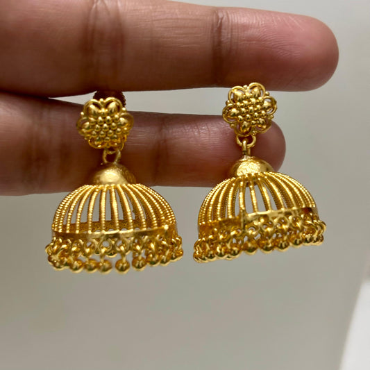 Beads Jhumka E_0124