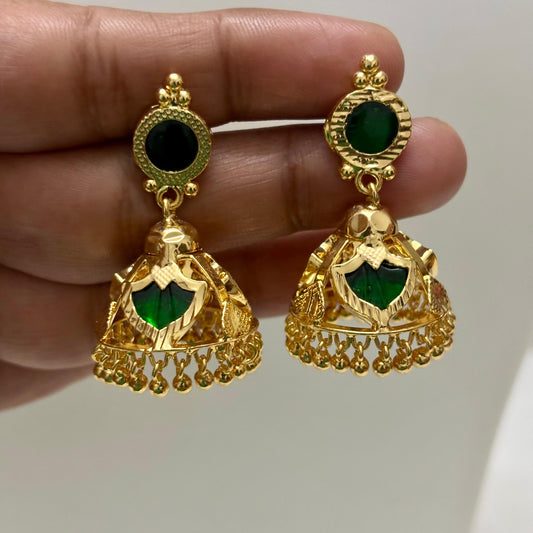 Palakka Jhumka E_0128