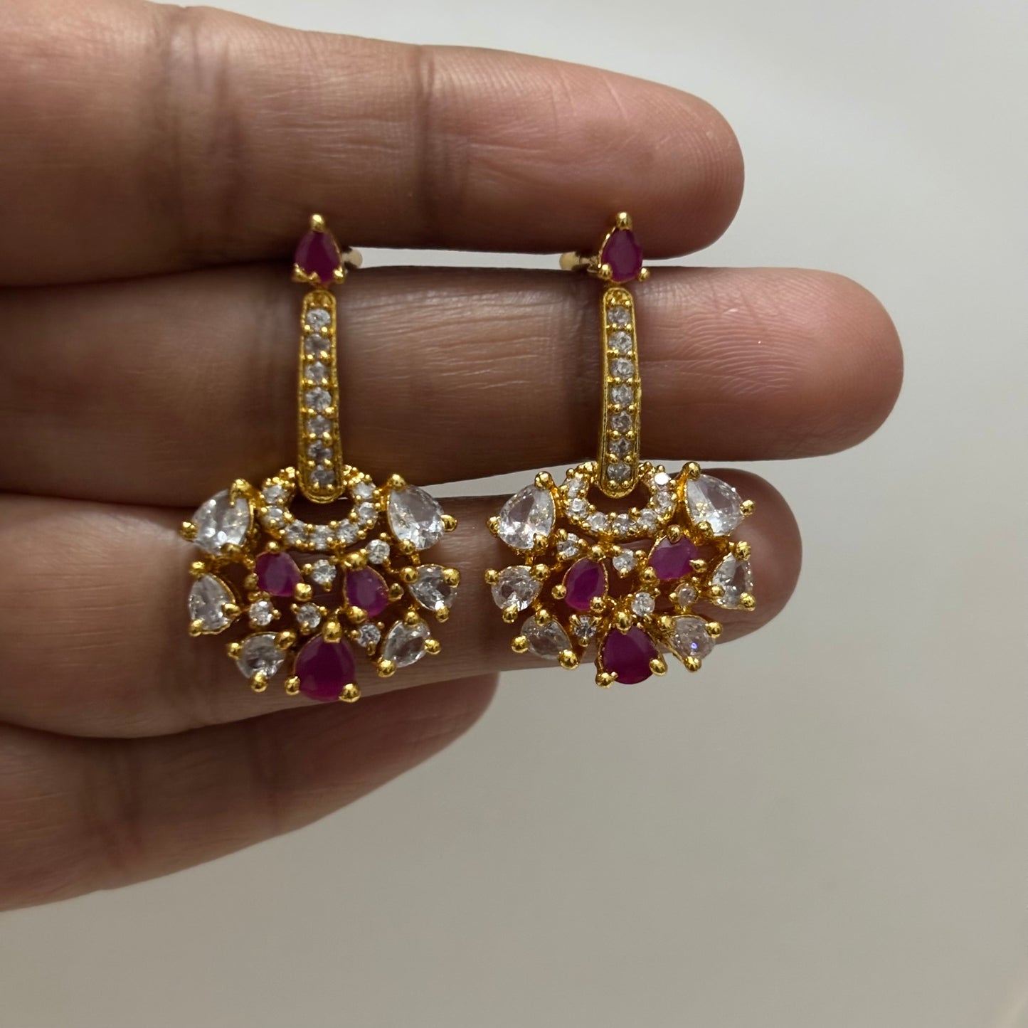 AD Stone Earrings E_0138