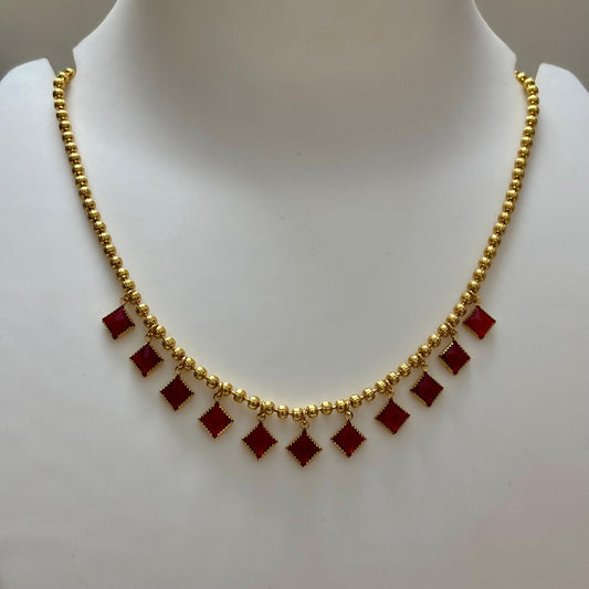 Crystal Necklace N_0120