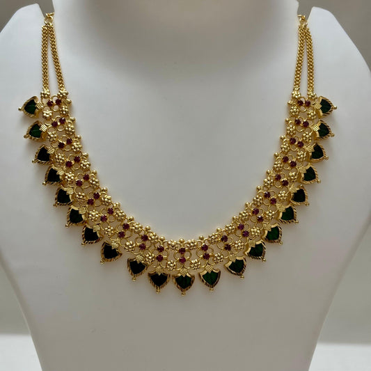 Traditional Palakka Necklace N_0122